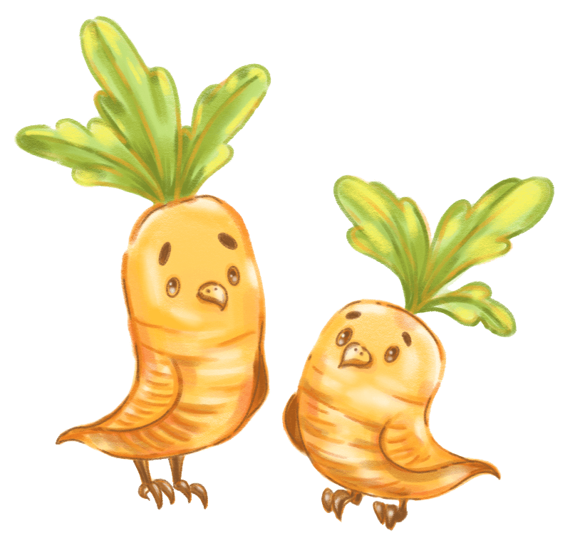紅蘿蔔小鳥
